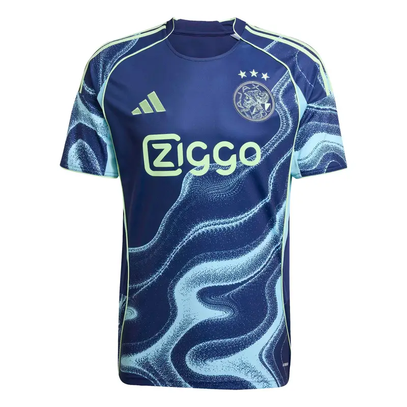Maglia Trasferta Ajax Amsterdam 2025/26 Bleu