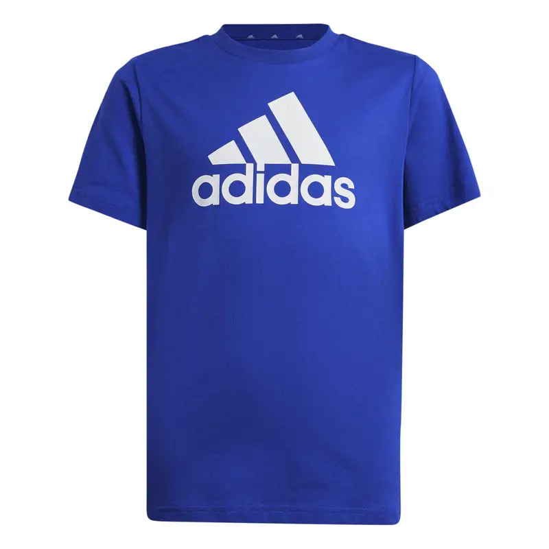Adidas Maglietta con grande logo per bambini Essentials Bleu