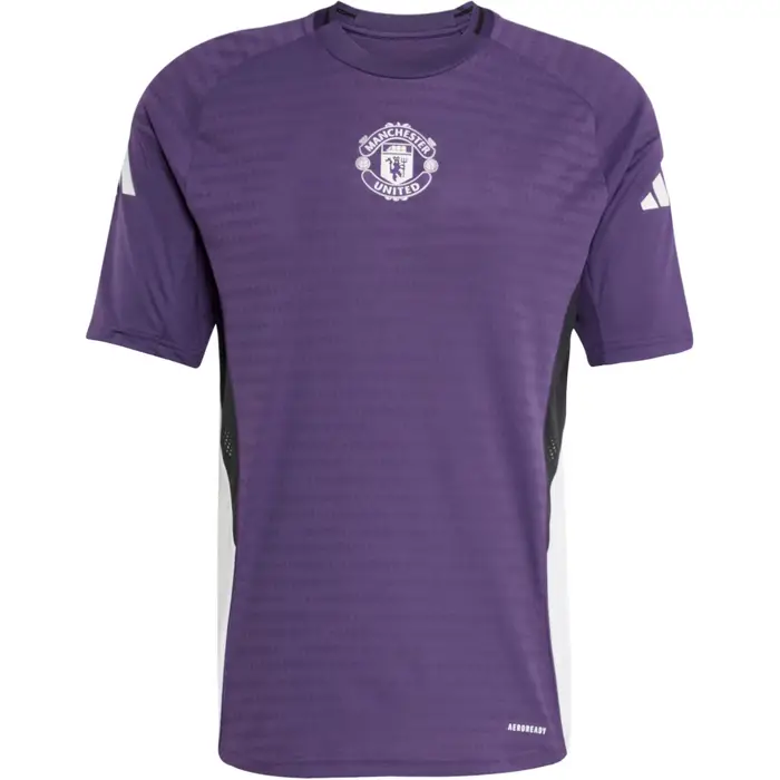 Manchester United Tiro 25 Pro Player Edition Maglia da allenamento a maniche corte ad asciugatura rapida da uomo JP3130 4XL