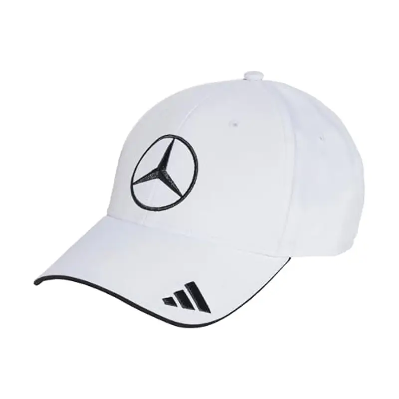 adidas Mercedes - Amg Petronas Formula One Team Driver cap, Cappellino da Baseball Unisex - Adulto, White/Black