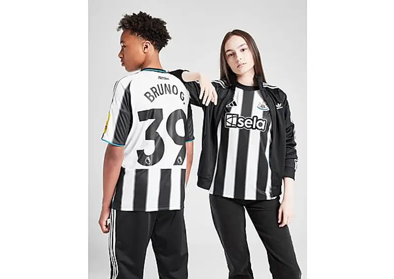 adidas Newcastle United 25/26 Bruno G #39 Maglia Jnr, Nero