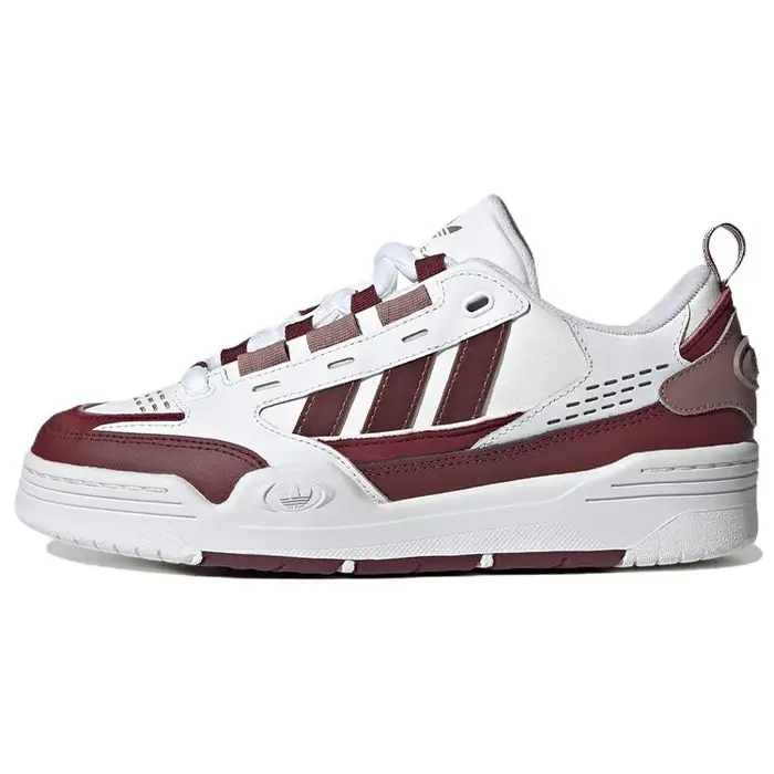 Originals Adi2000 Pelle Casual Antiscivolo Resistenti Scarpe da Skate Basse Sneakers da Donna Bianco Marrone Rosso HQ8653 40⅔