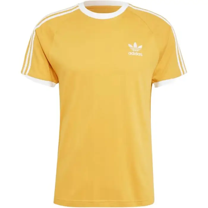 Adidas Originals Adicolor Classics Maglietta alla Moda a Maniche Corte Casual Versatile Morbida Uomo Top Giallo IZ2370