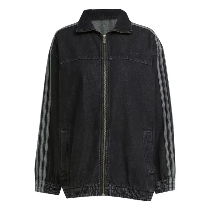 Originals Adilenium Serie Adicolor Denim Moda Trendy Versatile Giacca di Jeans a Manica Lunga Giubbotti Donna JY2897 XL