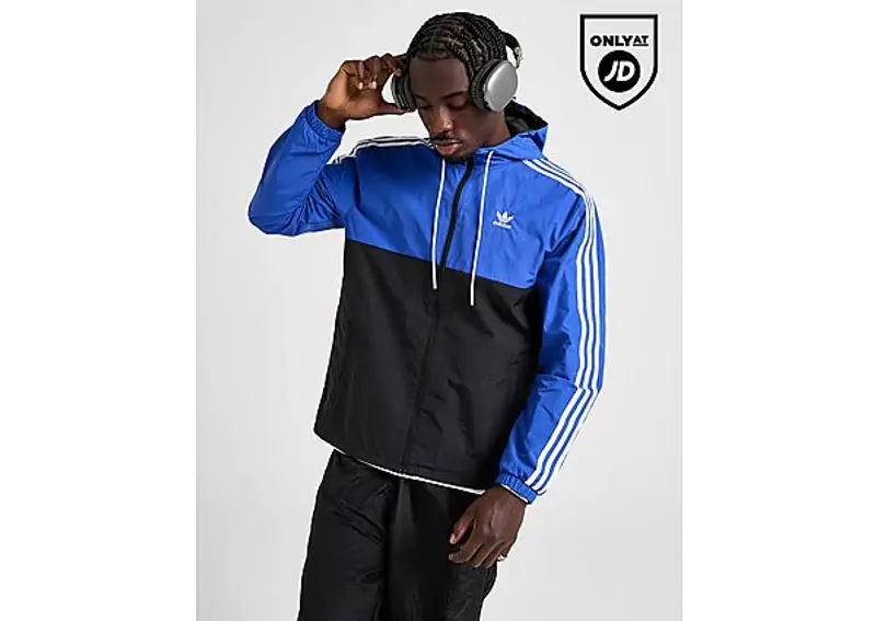 adidas Originals Classic Giacca a Vento, Nero
