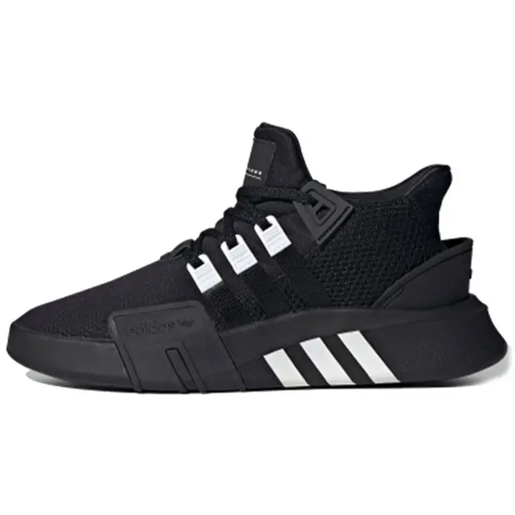 Adidas Originals Eqt Bask Adv Tessuto Scarpe Sportive Versatili Traspiranti Antiscivolo Basse Lifestyle Casual Unisex sneaker Nero Bianco