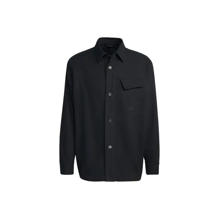 Originals Essentials Premium Camicia da Lavoro Bottoni Vestibilità Larga Uomo Camicie JW0118 L