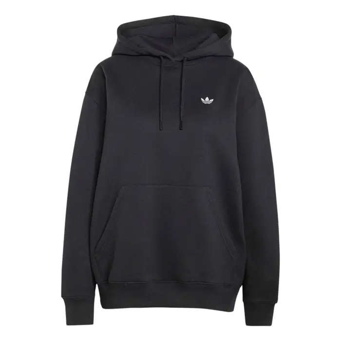 adidas Originals Felpa Con Cappuccio Logo Nero Donna