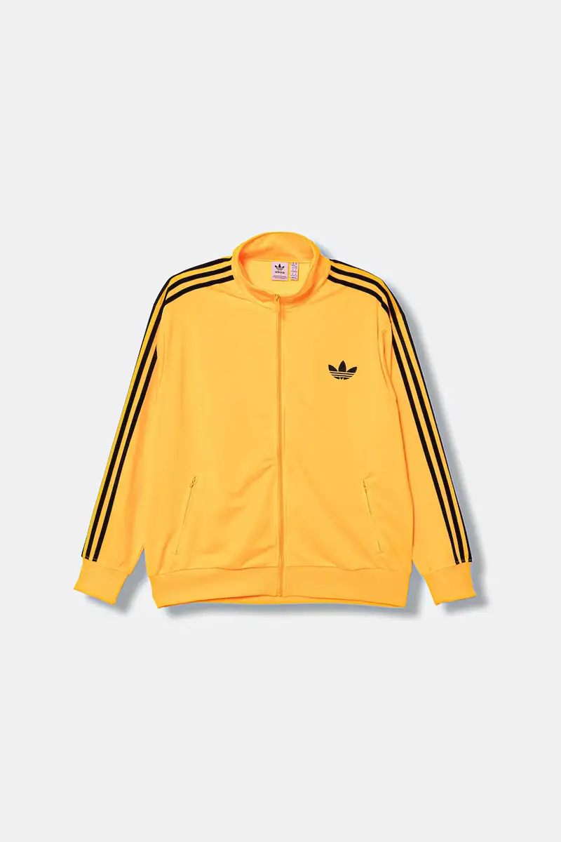 adidas Originals felpa Firebird donna colore arancione con applicazione JX7862
