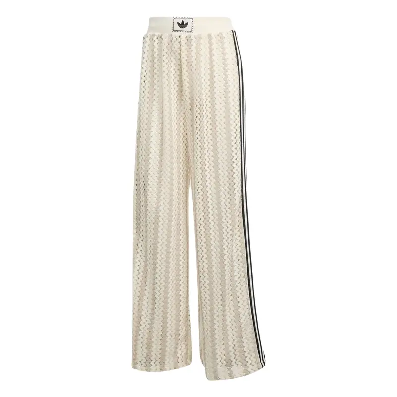Adidas Originals Firebird Track 3-Stripes Summer Glow Pantaloni della Tuta Donna Pantaloni Bianco KC0760