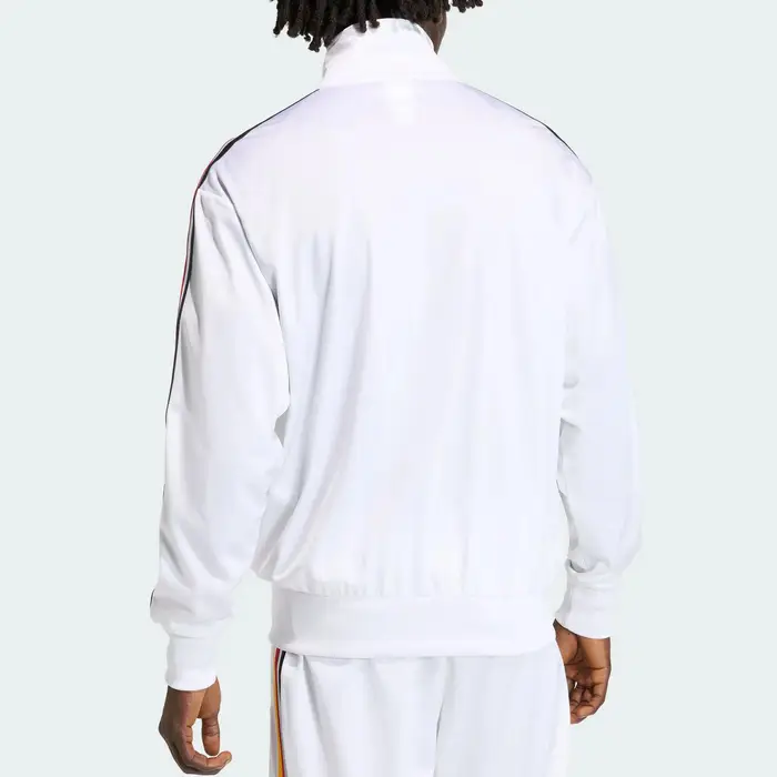 Adidas Originals Firebird Track Adicolor Top Sportivo Casual Largo A Strisce Collo Alto Manica Lunga Giacca Uomo giacche KD3844