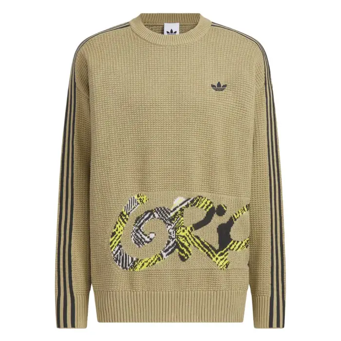 Originals FW25 Felpa a Quadri Vestibilità Larga Pullover Sportivo Manica Lunga Top in Maglia Uomo top KC0111 XL