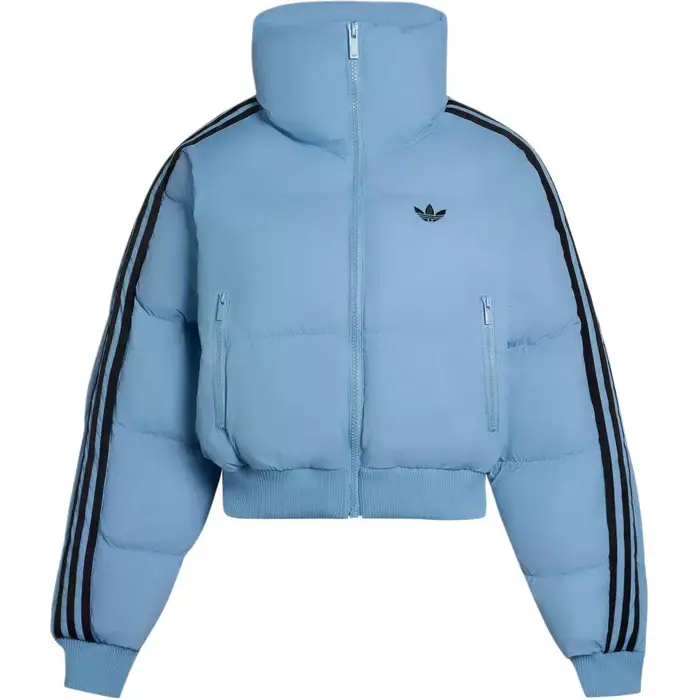 Originals Giacca Comoda Larga con Logo del Marchio in Cotone Ispessito da Donna Giacche Blu JX2969 XL