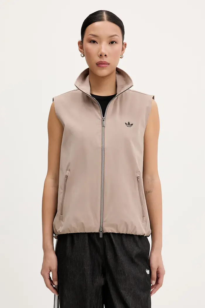 gilet da donna Beige
