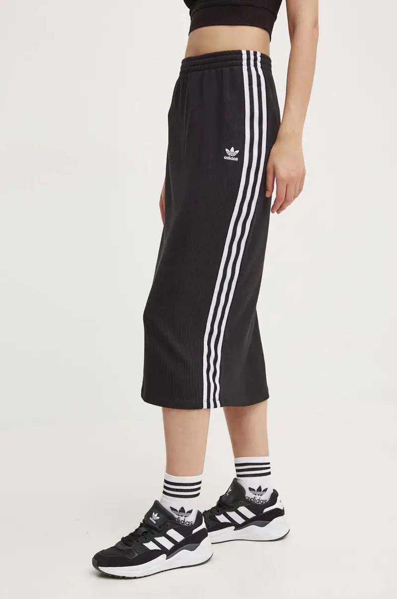 adidas Originals gonna Knitted Skirt colore nero IY7279