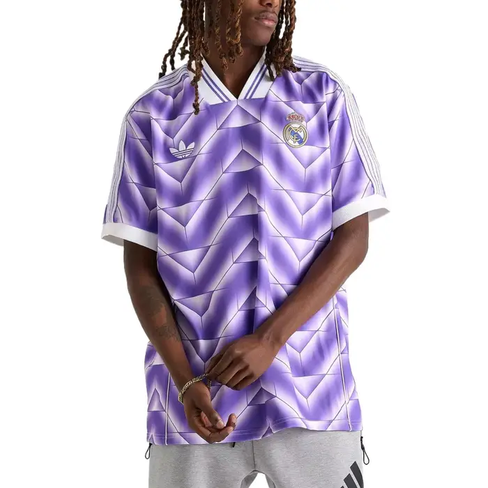 Originals Lfstlr Real Madrid Maglia da Calcio a Manica Corta Vestibilità Larga da Uomo Top JN3055 M