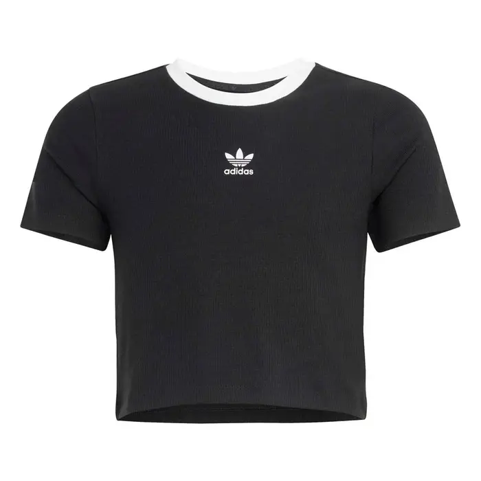 adidas Originals Maglietta Palestra Crop Nero Bambina