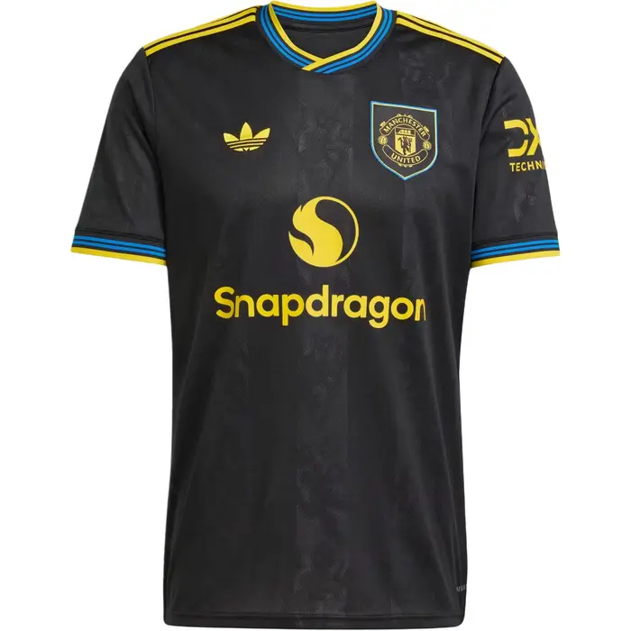 Originals Manchester United 25/26 Moda Comoda Vestibilità Slim Girocollo Manica Corta Maglia da Calcio Uomo Top KD4225 2XL