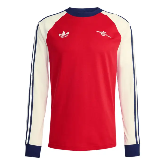 Originals OG Casual Confortevole Delicato sulla Pelle Maglia da Calcio Quotidiana Uomo top KB1824 M