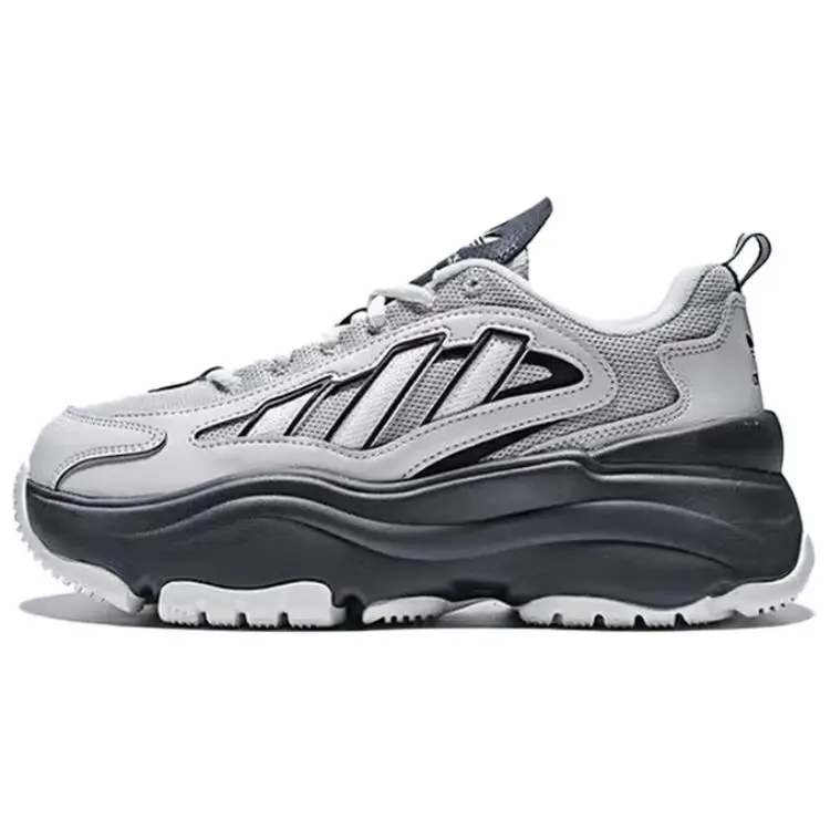 Adidas Originals Ozgaia Comode Versatili Rialzanti Basse Scarpe da Papà Sneakers Donna Nero Bianco KK2749 35⅔