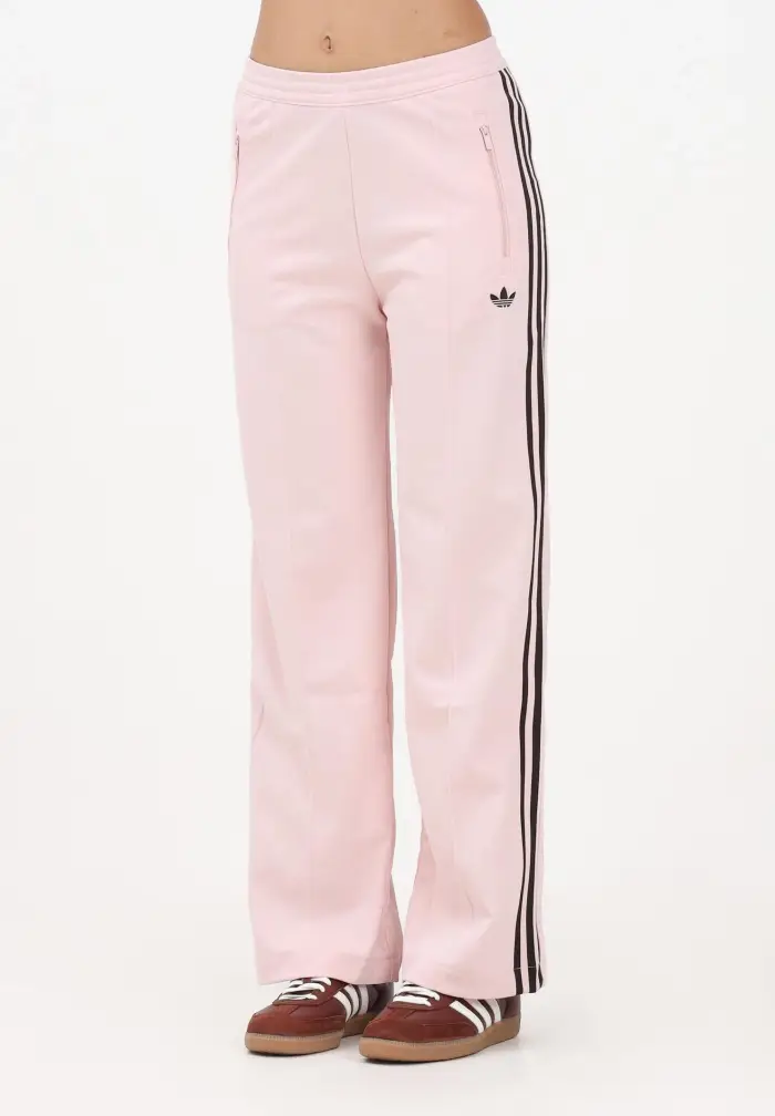 adidas Originals Pantalone sportivo Adicolor rosa e marrone da donna