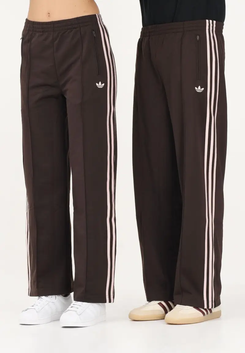 adidas Originals Pantalone sportivo CLASSIC marrone e rosa per uomo e donna