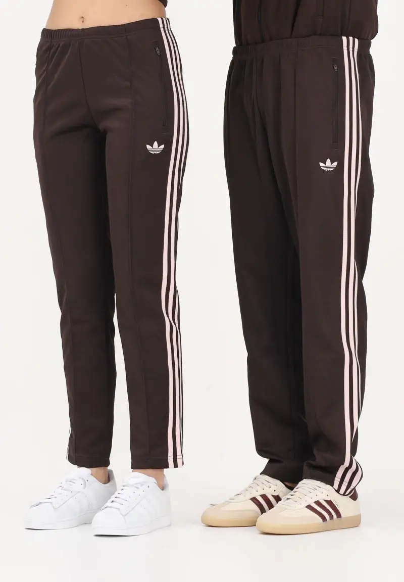 adidas Originals Pantalone sportivo CLASSIC marrone e rosa per uomo e donna