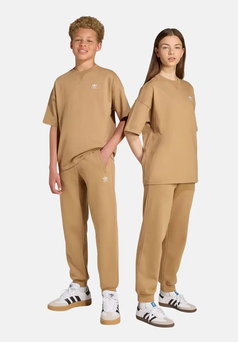 ADIDAS ORIGINALS Pantalone sportivo Loose-Fit beige per bambino e bambina