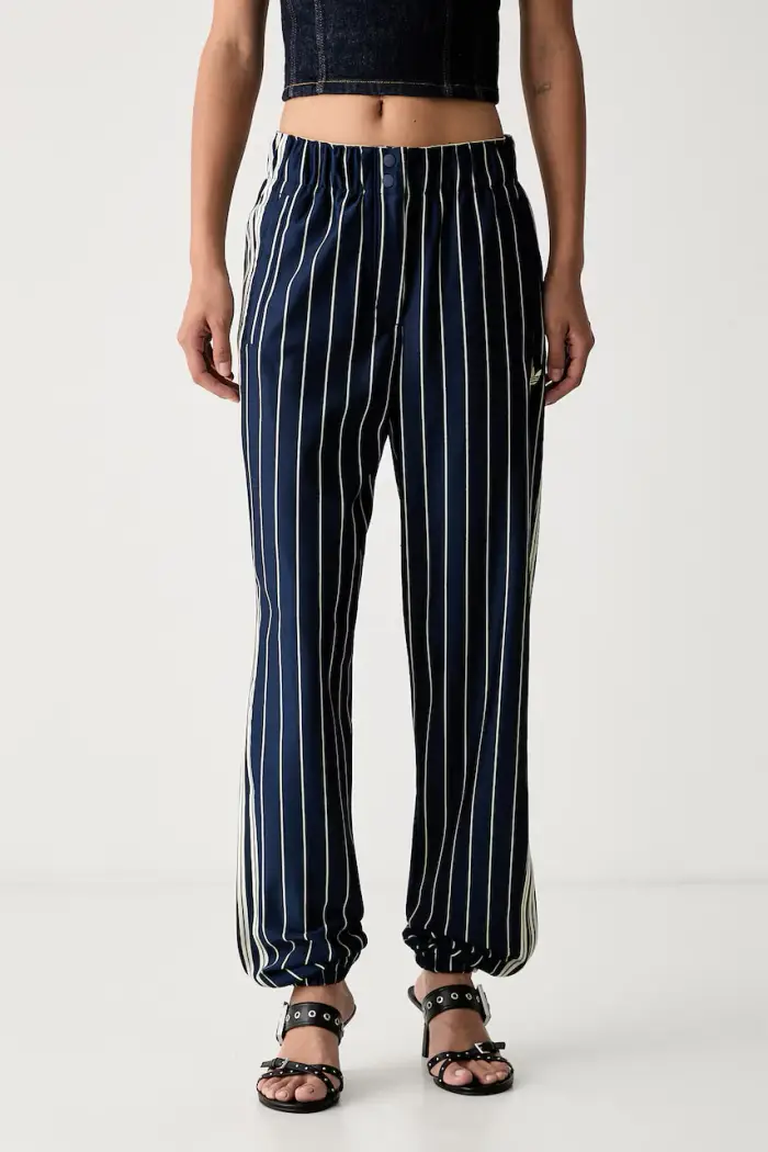adidas Originals pantaloni da tuta da donna Firebird Blu navy