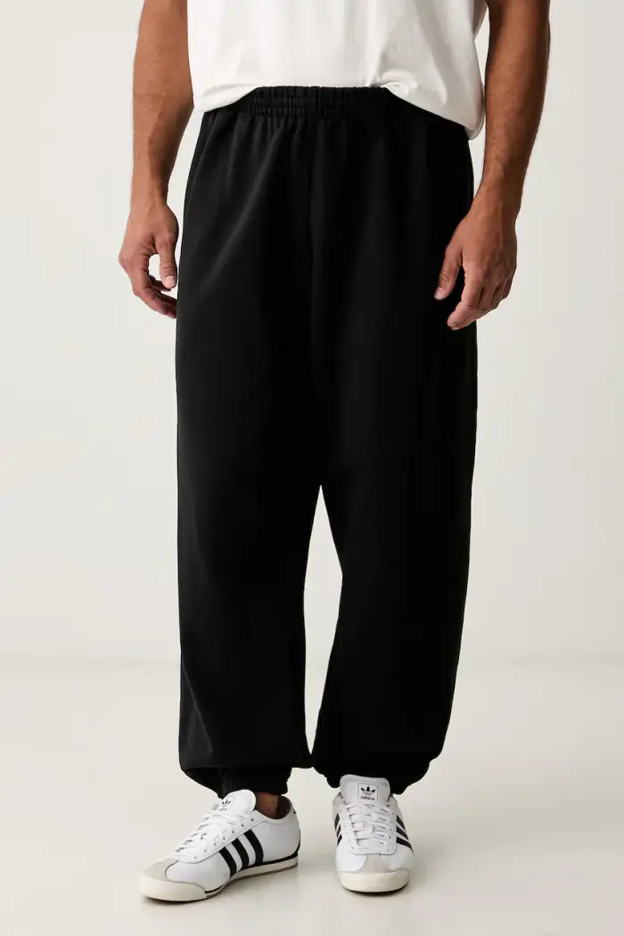 adidas Originals pantaloni da tuta da uomo con cotone Trefoil Essentials Nero