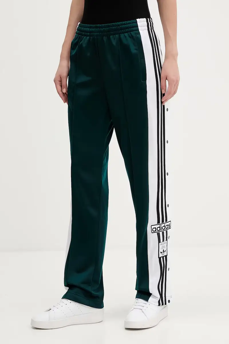 adidas Originals pantaloni tuta Adibreak Pt donna colore turchese con applicazione JV7515 Verde