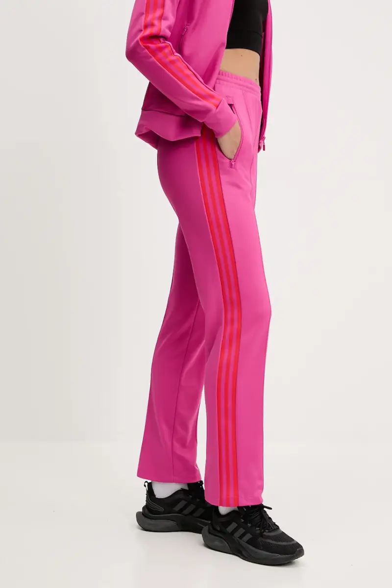 adidas Originals pantaloni tuta GRFX Trackpants donna colore rosa JW6060