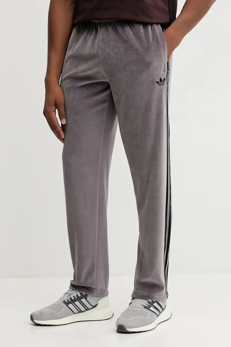 adidas Originals pantaloni tuta Sst Tp uomo colore violetto con applicazione JX1557