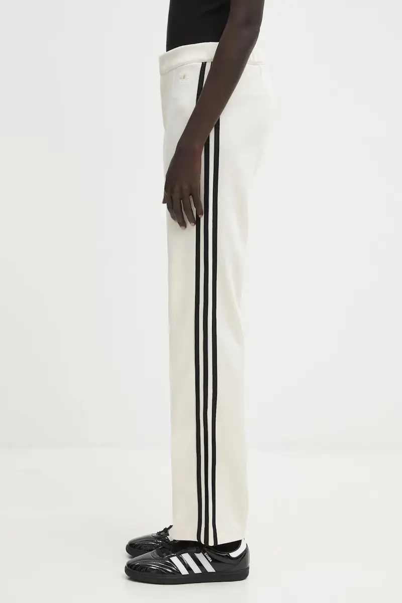 adidas Originals pantaloni x Wales Bonner W Ft Tp donna colore bianco KD0352