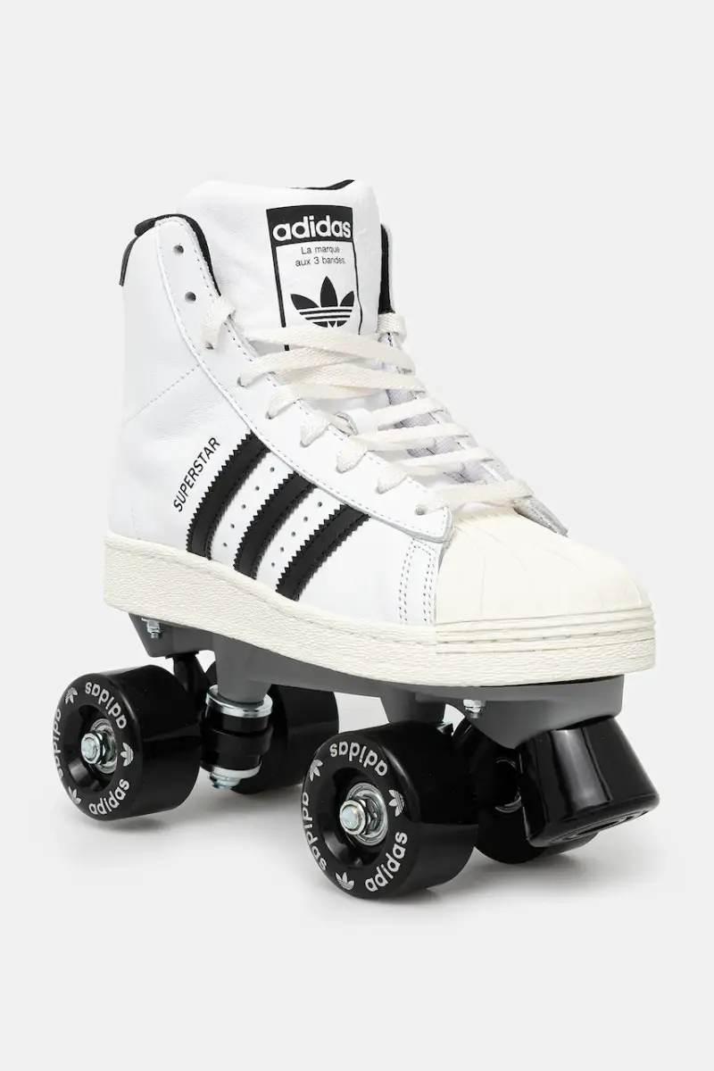 adidas Originals pattini a rotelle Superstar 82 Skate W donna colore bianco JS4038