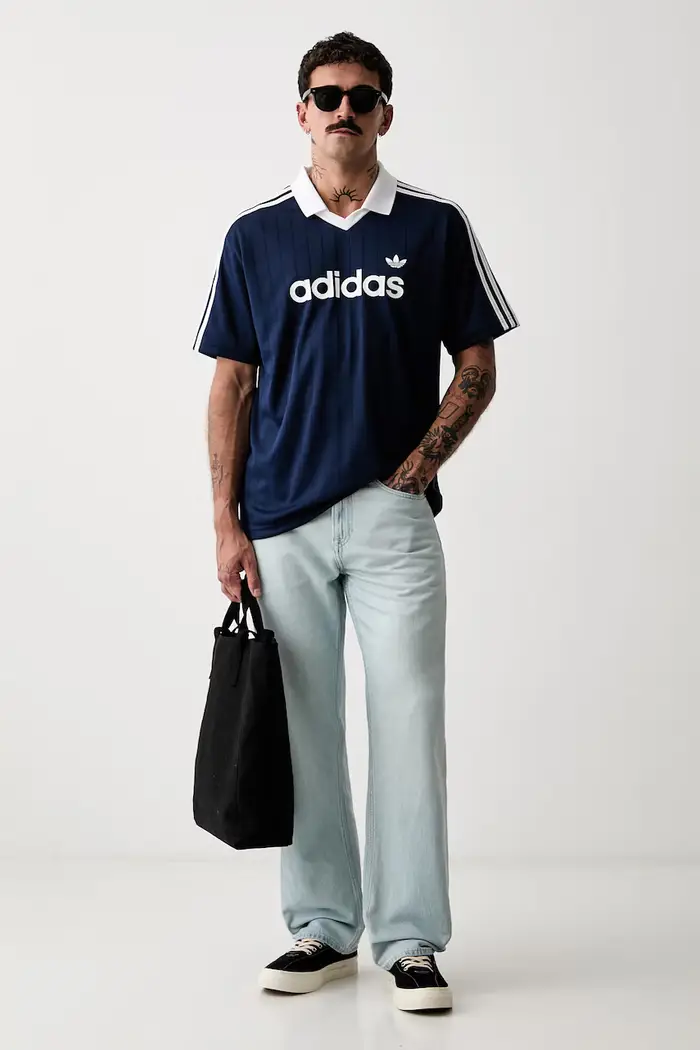 adidas Originals polo da uomo Blu navy