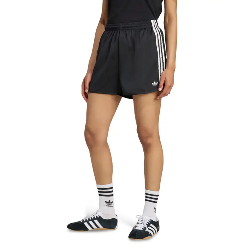 Originals Satin Shorts female Pantaloncini - Nero - Poly Mesh - Foot Locker Black