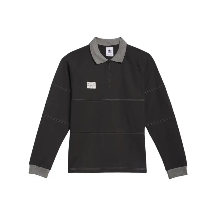 Originals Shmoofoil FW25 Maglia da Rugby Vestibilità Larga Sportiva Manica Lunga Polo Uomo top JW5202 XL