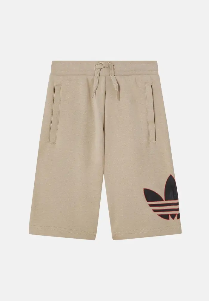 Shorts sportivo TREFOIL beige per bambino e bambina