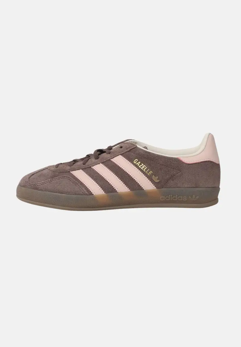 adidas Originals Sneakers GAZELLE INDOOR marroni e rosa da donna