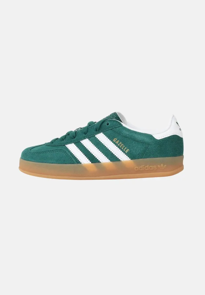 adidas Originals Sneakers GAZELLE INDOOR verdi per bambino e bambina
