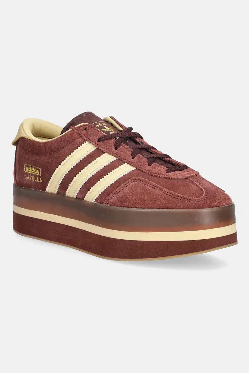 adidas Originals sneakers Gazelle Stack W donna colore marrone JS3928