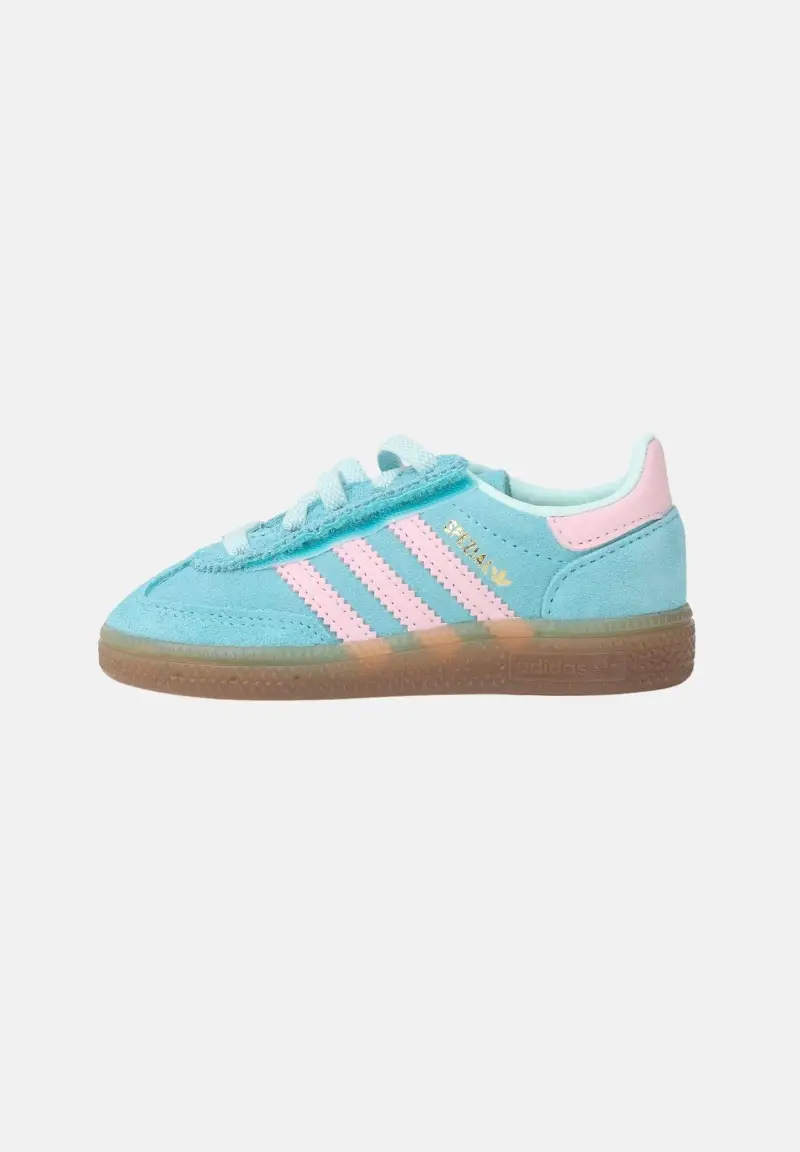 adidas Originals Sneakers Handball Spezial azzurre e rosa da neonato