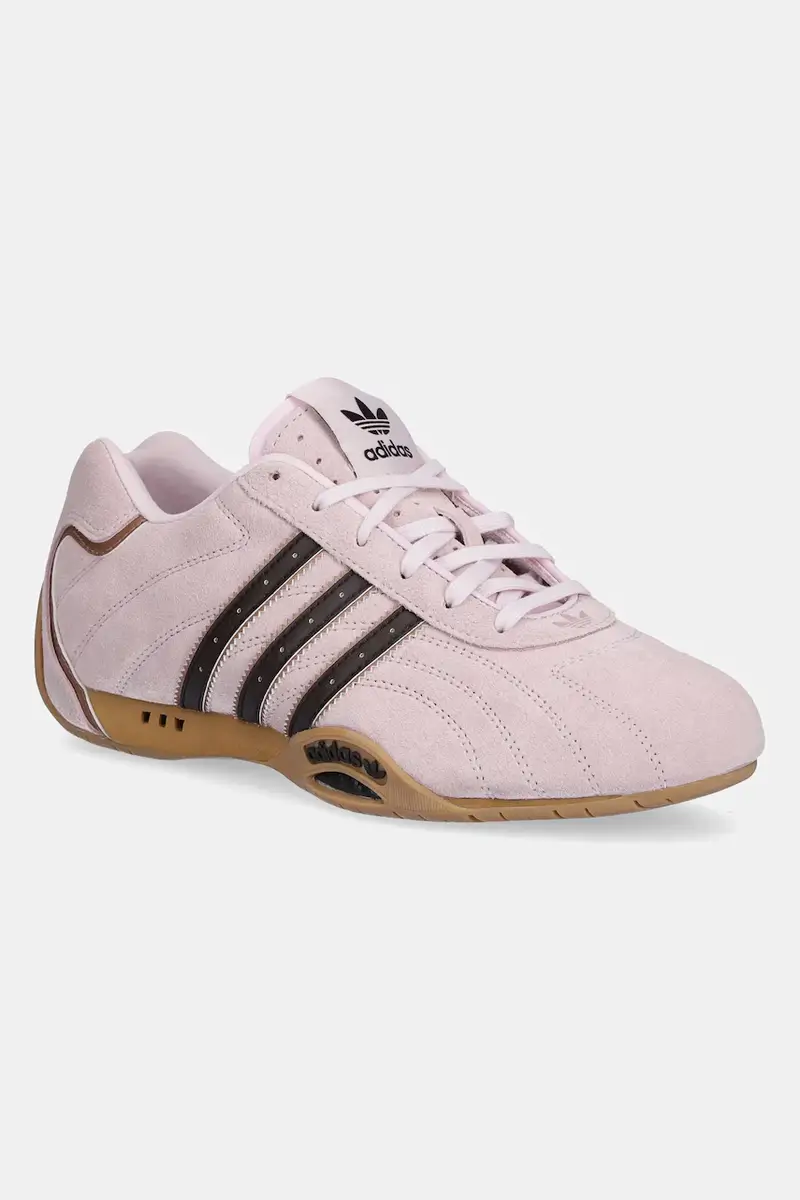 adidas Originals sneakers in camoscio Adiracer LO donna colore rosa JS4519