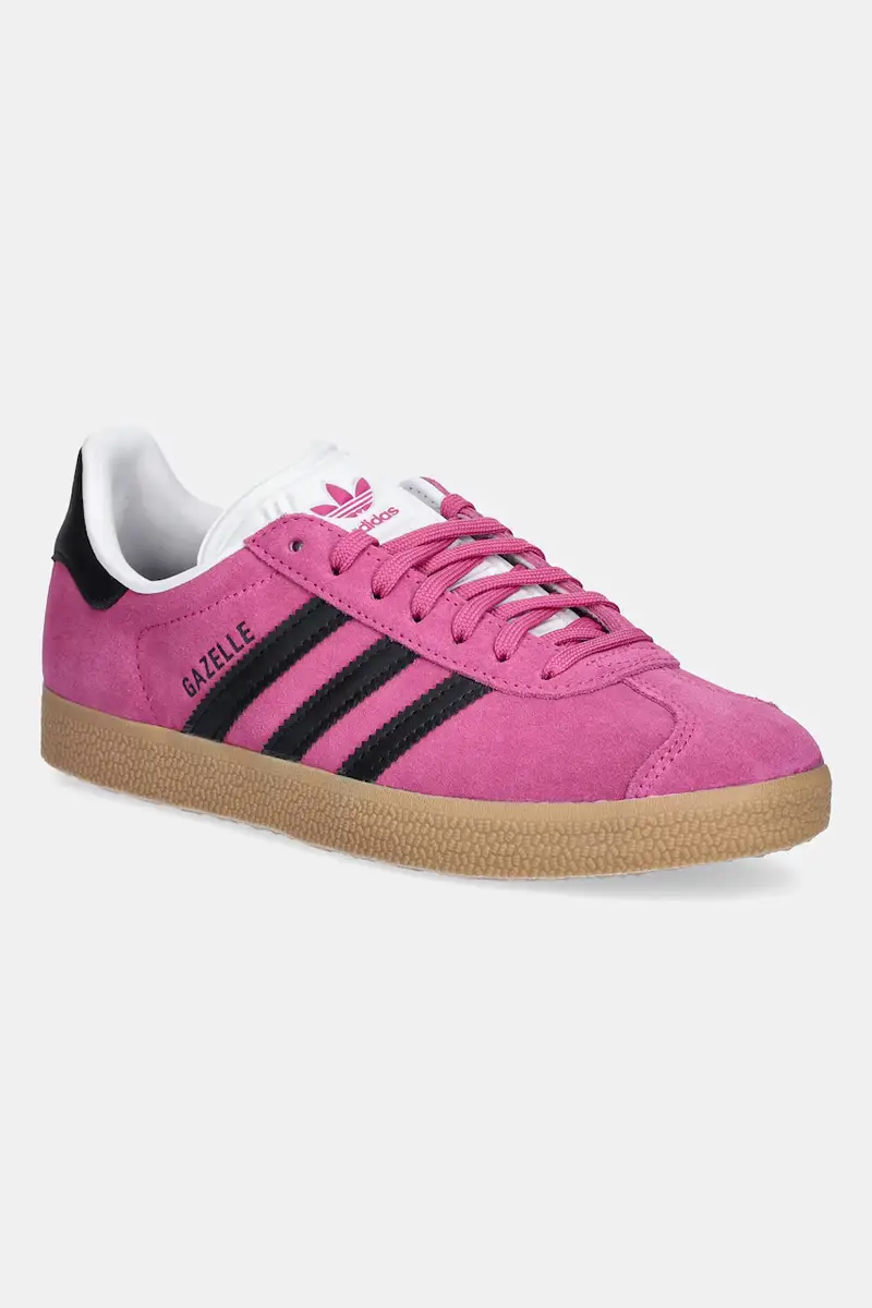 adidas Originals sneakers in camoscio Gazelle donna colore rosa JS1382