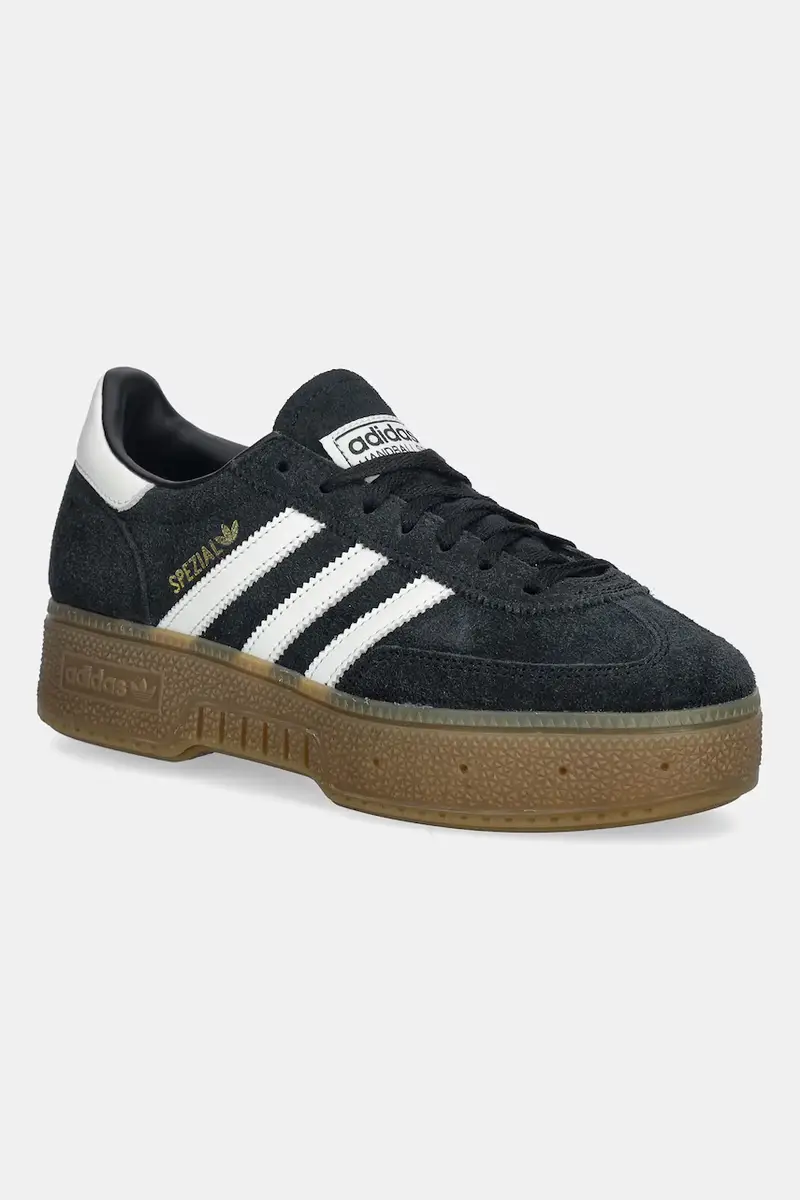 adidas Originals sneakers in camoscio Handball Spezial Bold donna colore nero JR7438