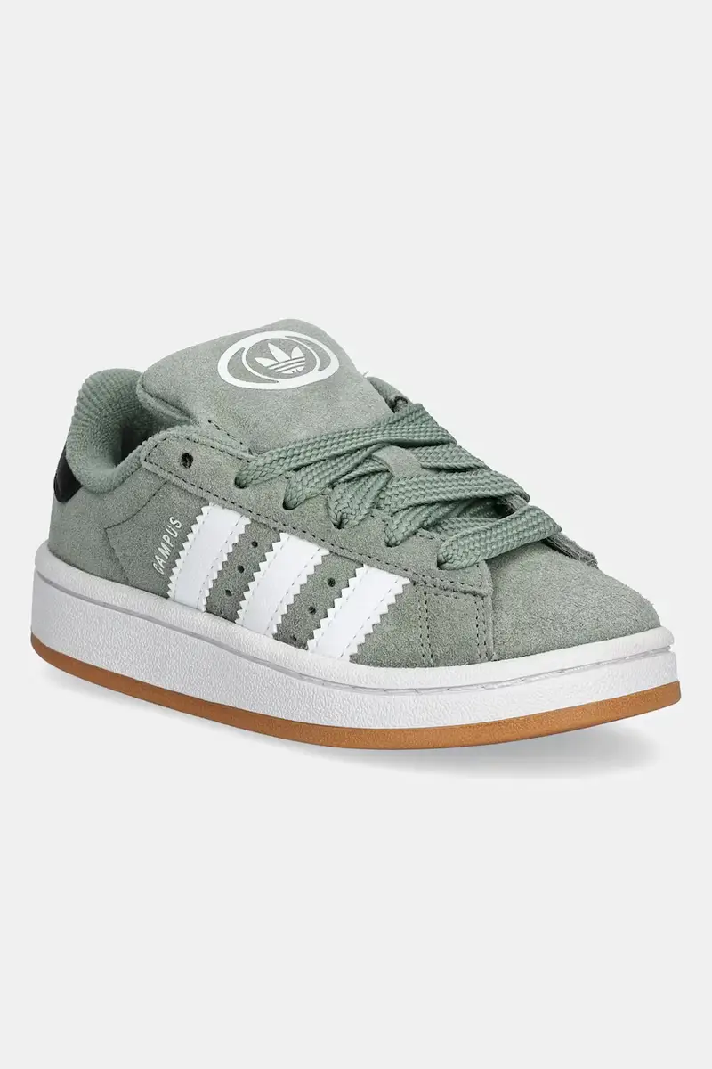 adidas Originals sneakers in camoscio per bambini CAMPUS 00s colore verde JP5509