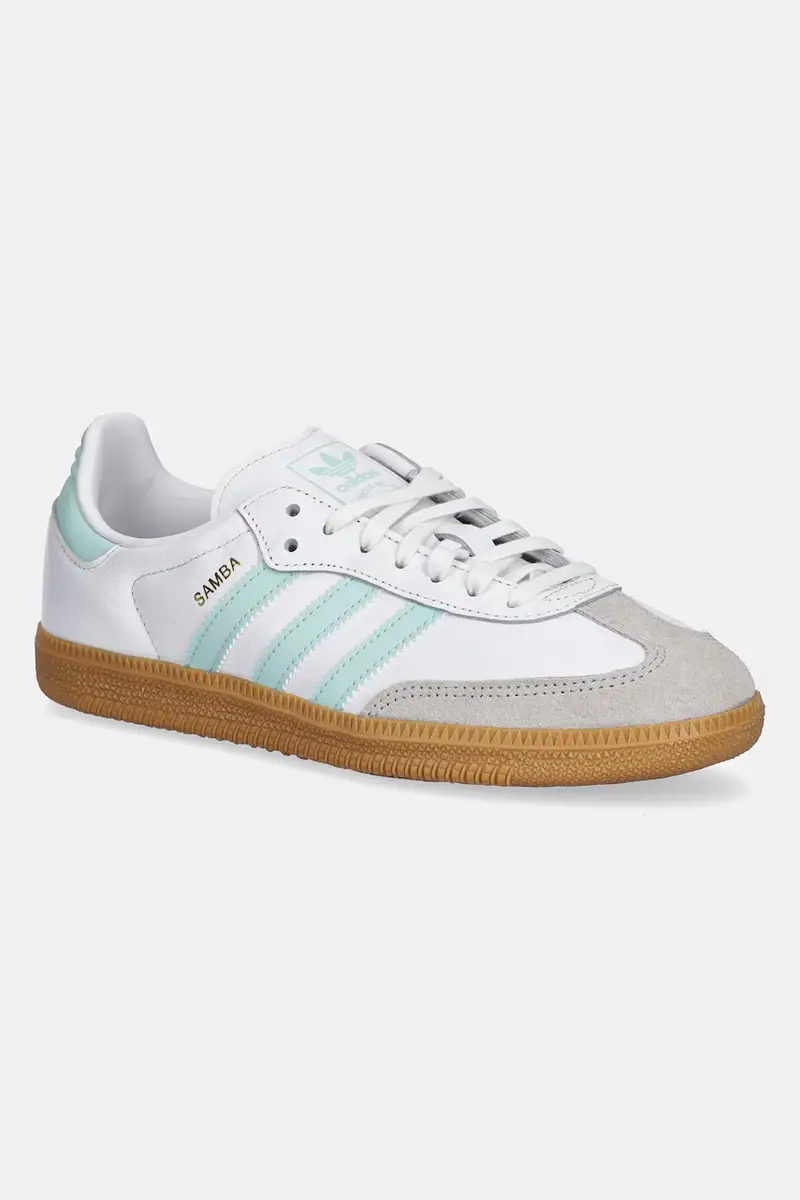 adidas Originals sneakers in pelle SAMBA OG colore turchese JP5481