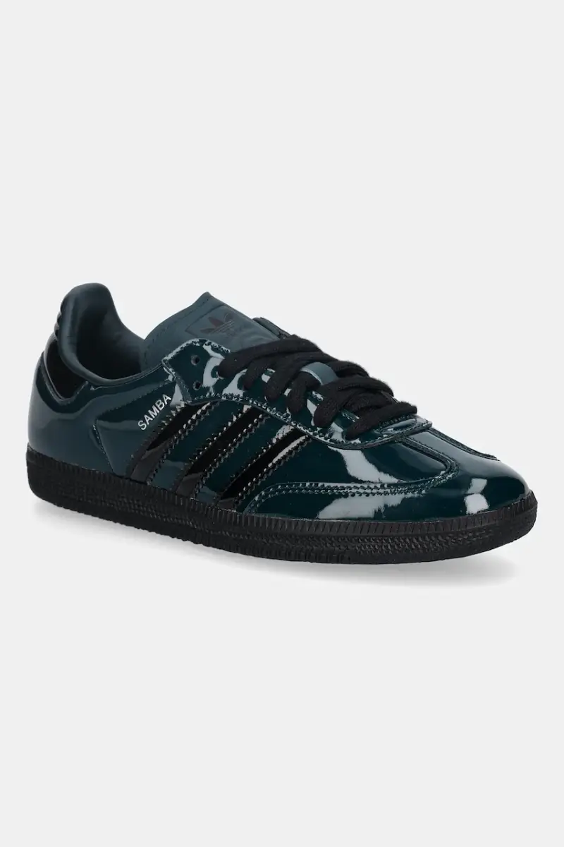 adidas Originals sneakers in pelle Samba OG W donna colore verde JR8750