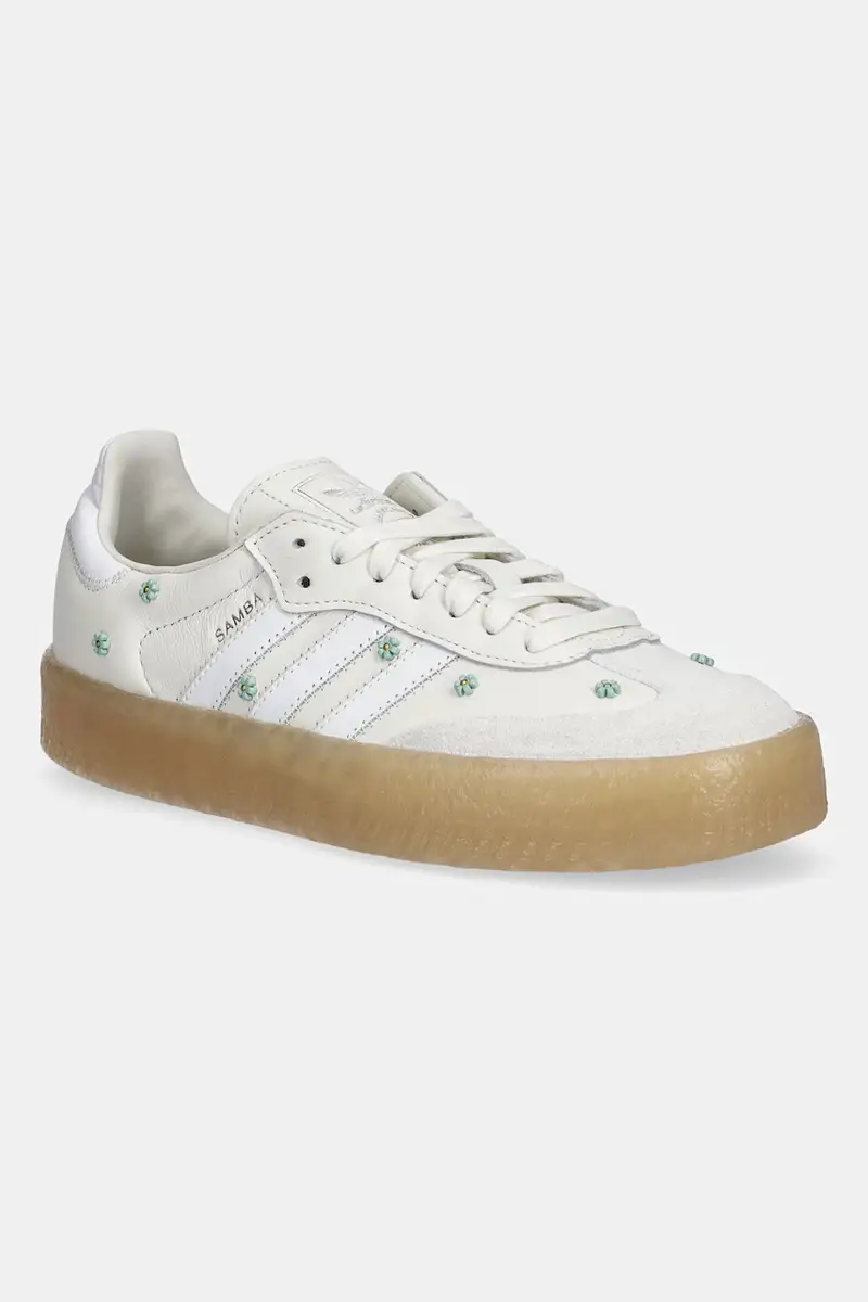 adidas Originals sneakers in pelle Sambae W donna colore beige JS3953